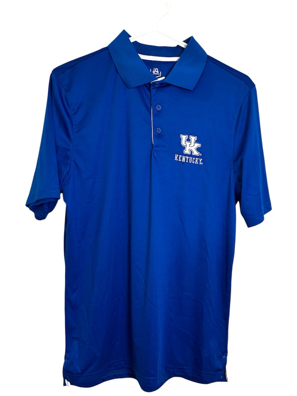 UK Wildcats Blue Golf Polo J. America Men's Small Kentucky Apparel